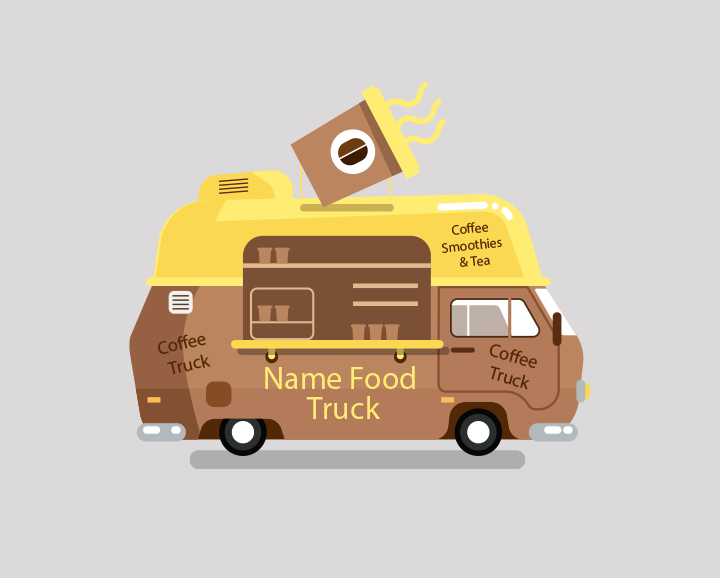 Attractive Designs for Food Truck Branding