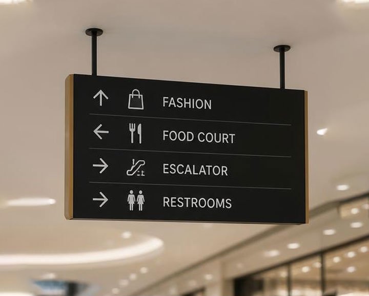Wayfinding signage